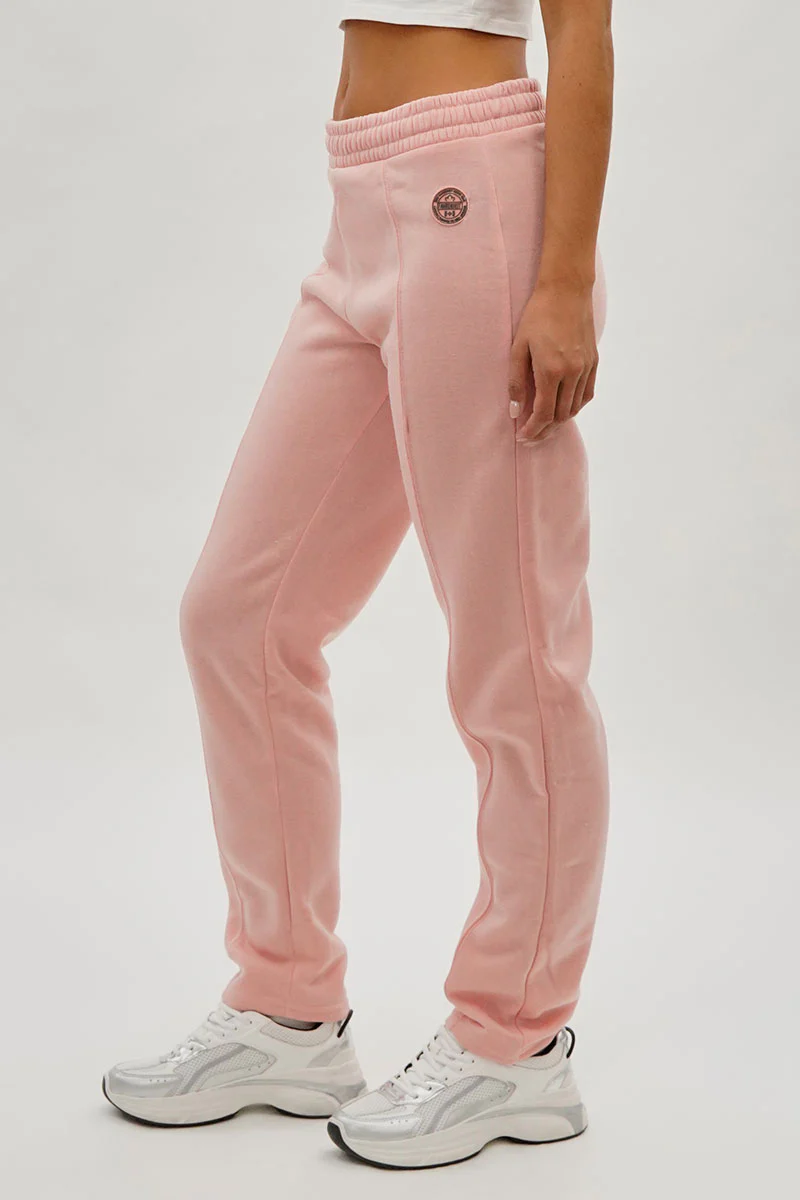 Fahrenheit Fleece Straight Leg Jogger Sweatpants - Pink - Image 2