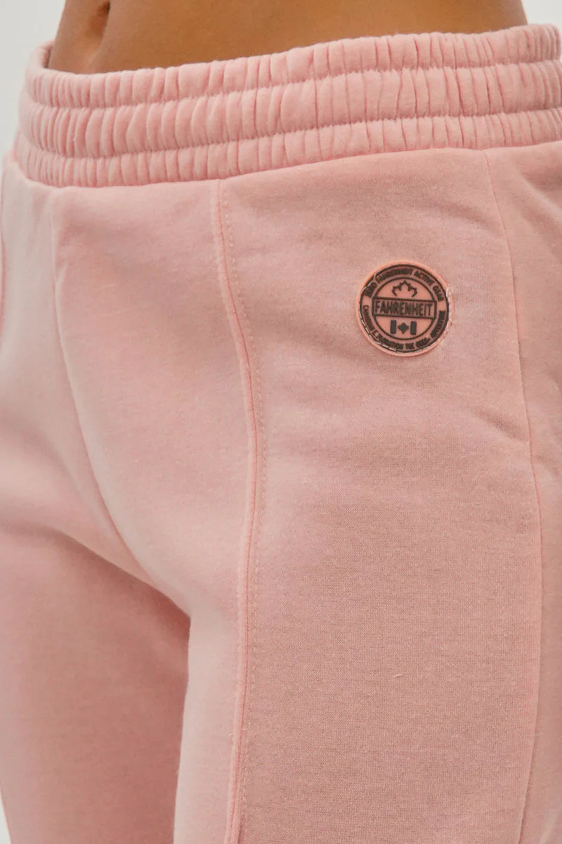 Fahrenheit Fleece Straight Leg Jogger Sweatpants - Pink - Image 4